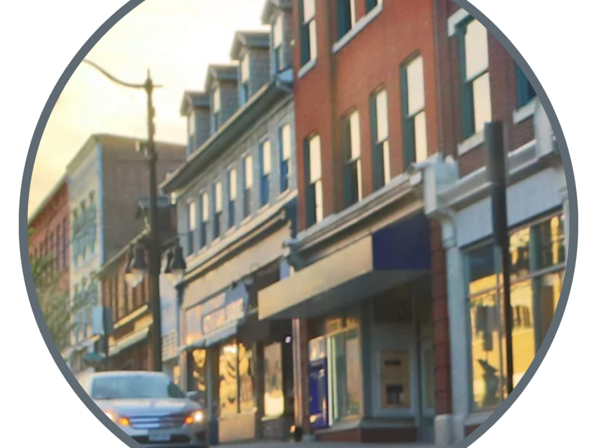 Creating and Communicating Value Image of a downtown street with car parked along the road