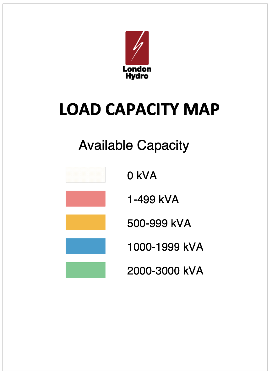 Load Capacity Map Legend