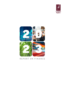 Report on Finance Cover